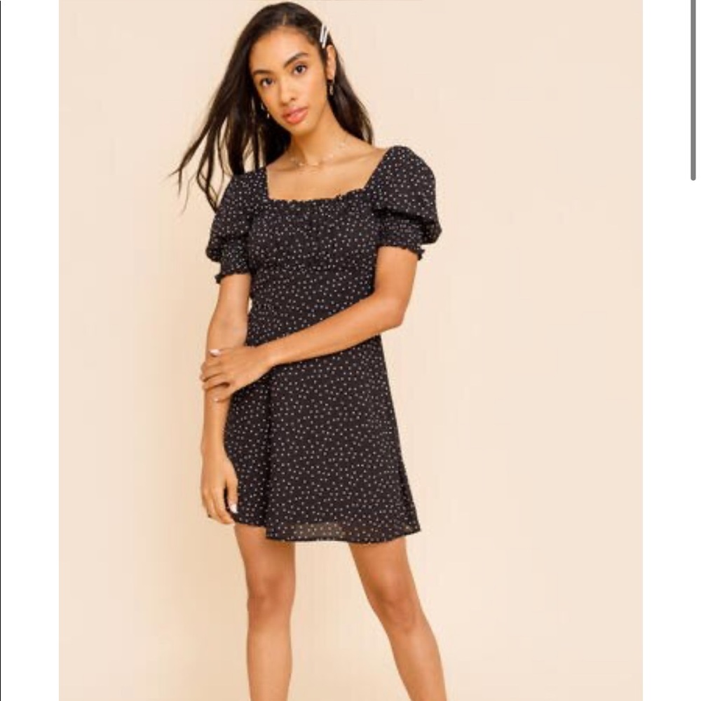 NWT Averi Polka Dot Mini Dress SZ XL